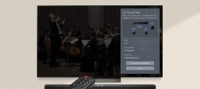 Soundbar LG S40T čierny Soundbar LG S40T čierny