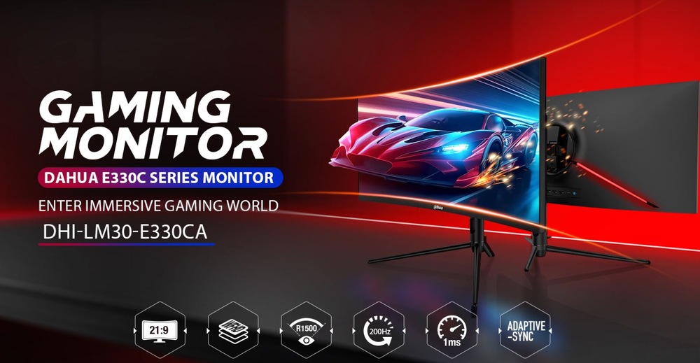 Monitor Dahua LM30-E330CW biely Dahua LM30-E330CA