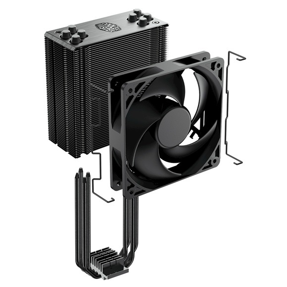 Chladič CPU Cooler Master Hyper 212 Black Edition