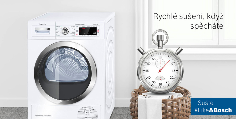 Sušička bielizne Bosch Serie 6 WQG233D0CS biela