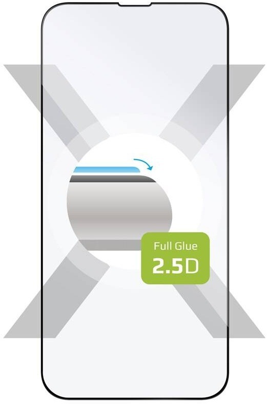 Tvrdené sklo FIXED Full-Cover na Apple iPhone 14 Plus čierne
