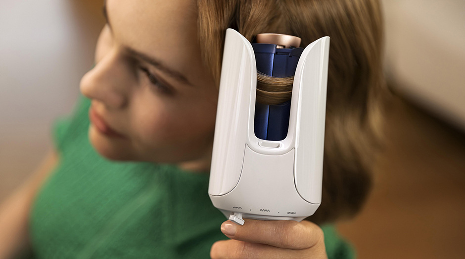 Kulma lokňovač Philips 9000 SenseIQ BHB968/00 biela Philips BHB968/00 9000 SenseIQ