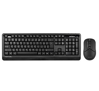 Klávesnica s myšou A4Tech FG1012 - čierna