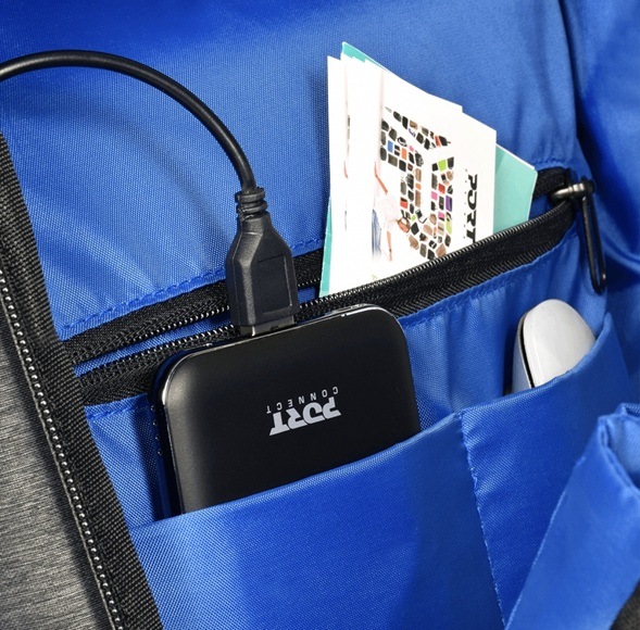 Batoh na notebook PORT DESIGNS New York na 15,6" a 10,1" tablet sivý „“