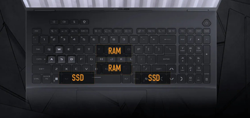Notebook Asus TUF Gaming F16 sivý