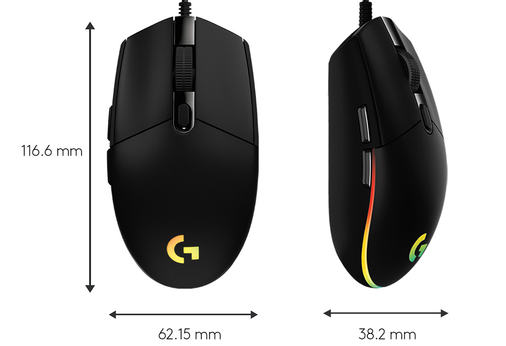 Myš Logitech G102 Lightsync fialová Myš Logitech G102 Lightsync fialová