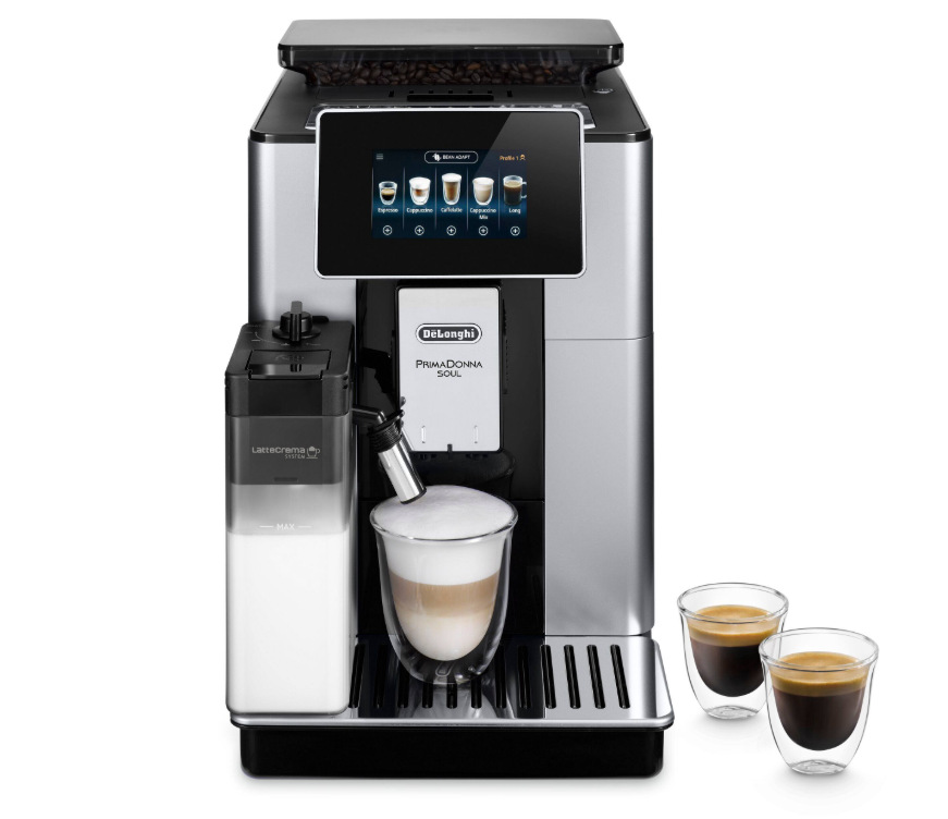 Automatický kávovar De'Longhi ECAM610.55.SB čierny/strieborný DELECAM61055SB_01