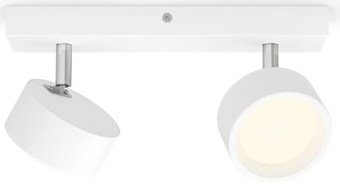 Bodové svietidlo Philips Bracia Spot WH 2x5.5W 27K HV - biele