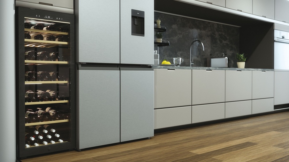 Vínotéka Haier HWS84GA čierna Vínotéka Haier HWS84GA čierna