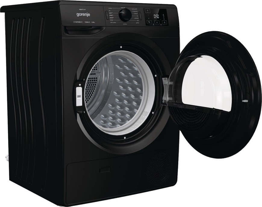 Sušička Gorenje DNE83BGLNCZ, čierna, NatureDry program