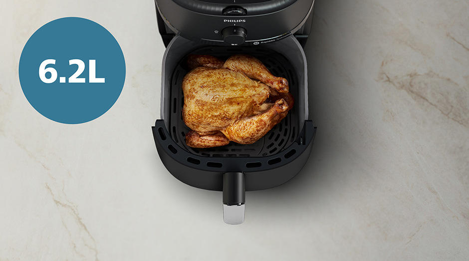 Fritéza teplovzdušná Philips 6,2 l, NA231/00 Airfryer 2000 Series čierna Philips NA231/00 Series 2000
