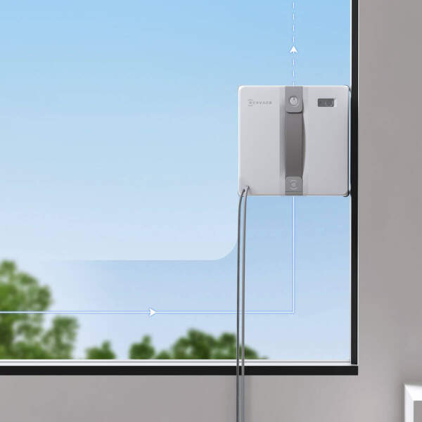 Robotický čistič okien Ecovacs WINBOT MINI GREY sivý