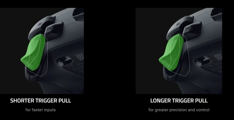 Gamepad Razer Wolverine V3 Tournament Ed. 8K PC čierny