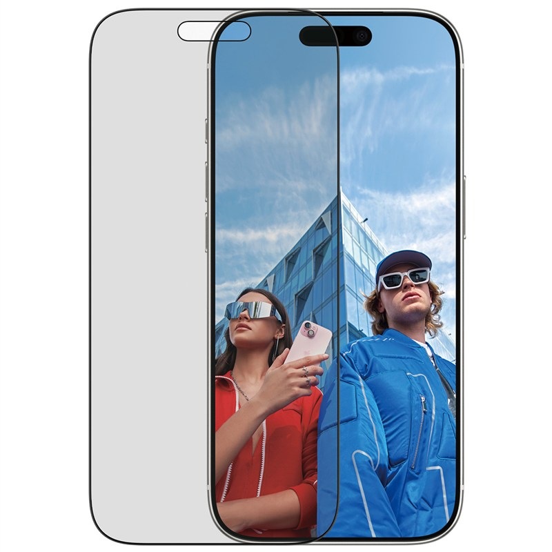 Tvrdené sklo PanzerGlass Privacy na Apple iPhone 17 Pro s inštalačným rámčekom