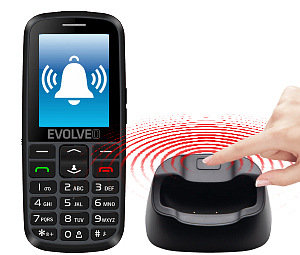 Mobilný telefón Evolveo EasyPhone EG pro seniory červený Mobilný telefón Evolveo EasyPhone EG pro seniory červený