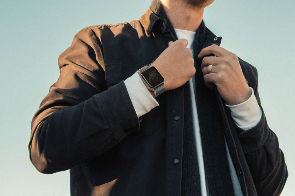 Remienok Uniq Dante na Apple Watch 38/40/41mm sivý