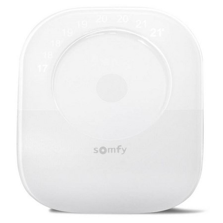 Termostat Somfy rádiový, io biely