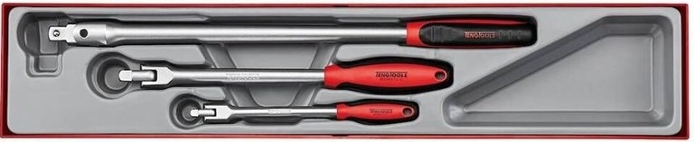 Sada ráčikov Teng Tools TTXBR03 (3 ks)