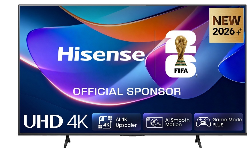 Televízia Hisense 58A6S s farbami na displeji