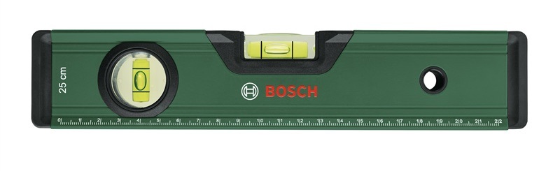 Vodováha Bosch s dĺžkou 22 cm, presnosť merania