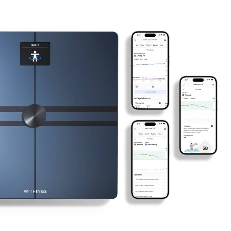Osobná váha Withings Body Comp WBS12-Black-All-Inter