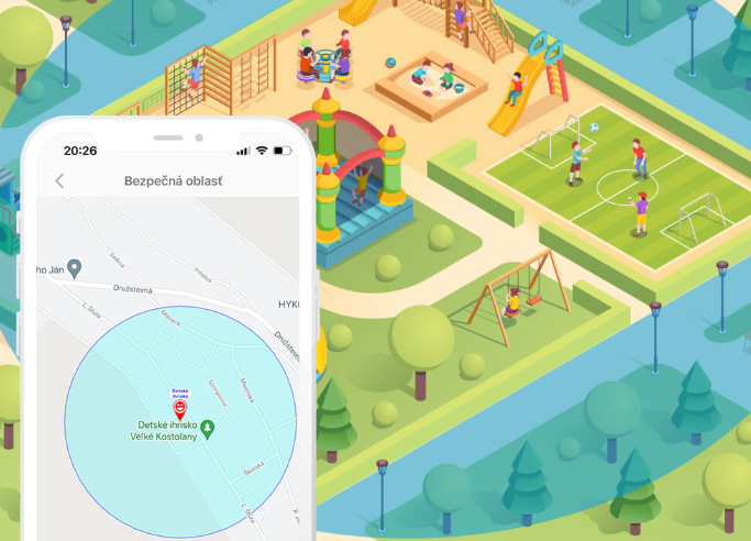 Inteligentné hodinky Carneo GuardKid+ 4G Ultra modré