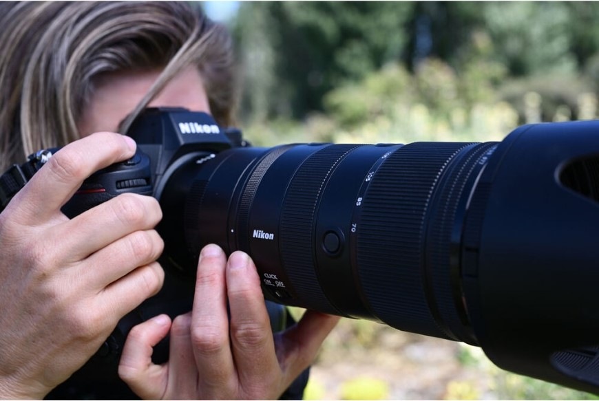 Objektív Nikon NIKKOR Z 70-200 mm f/2.8 VR S II čierny Fotografovanie pomocou fotoaparátu Nikon s kompatibilným objektívom NIKKOR Z 70–200 mm f/2.8 VR S II