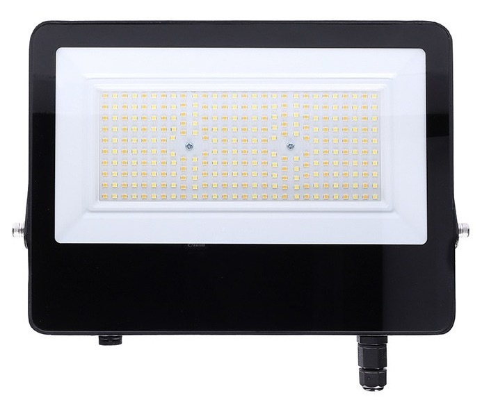 Reflektor Solight s LED integrovaným svetlom, svetelný tok 14 000 lúmenov, čierna farba