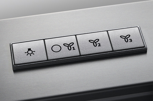 Odsávač pár Electrolux EFB60460OX nerez Electrolux EFB60460OX tlačítkové ovládání