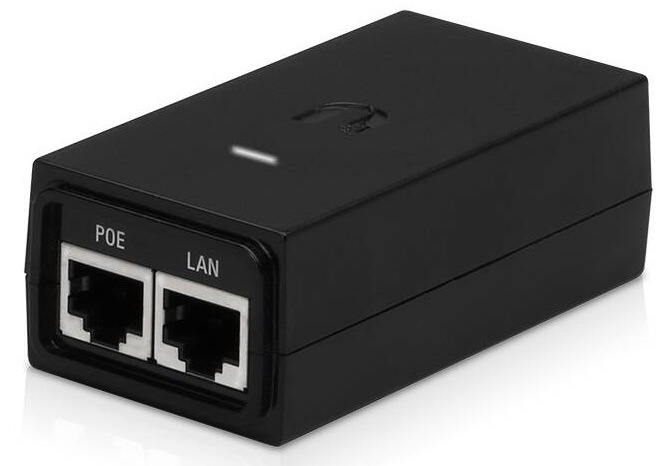 PoE Injektor Ubiquiti POE-24-12W-G čierny