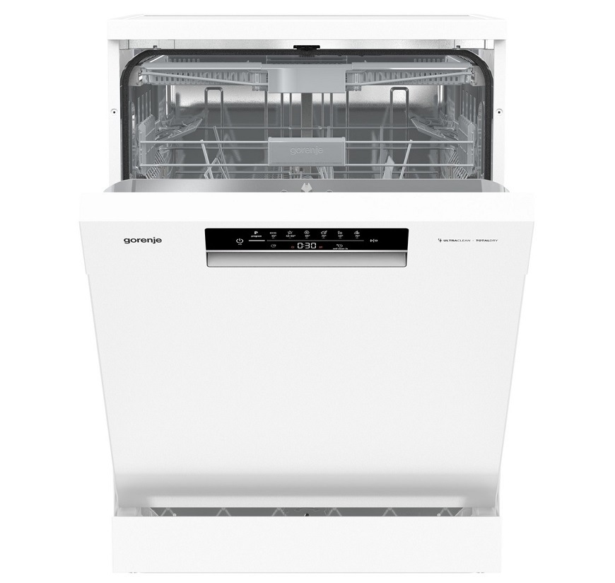 Umývačka Gorenje GS643C90W, biela, Total AquaStop