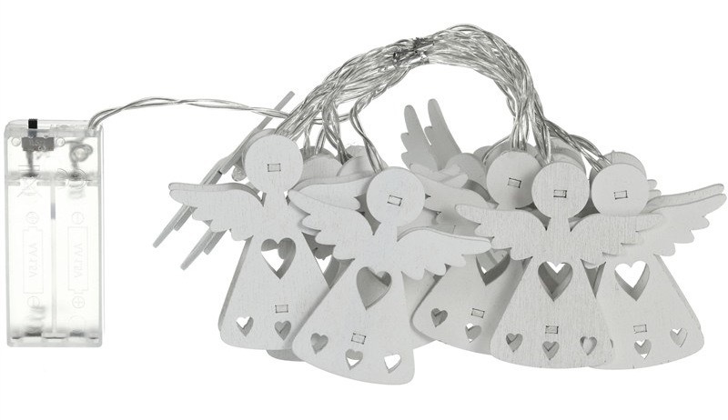 Vianočné osvetlenie RETLUX RXL 496 girlanda anjeli, 10 LED