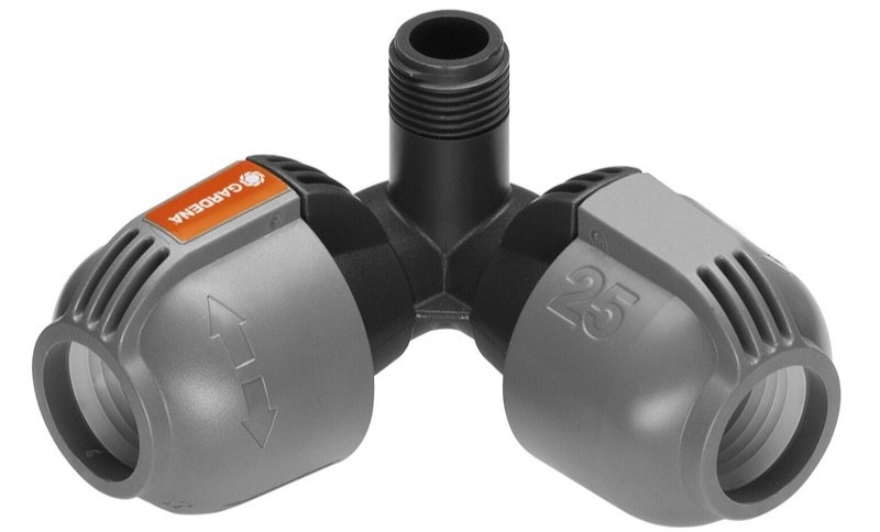 L-spojka Gardena 966409001 25 mm x vonkajší závit 1/2"