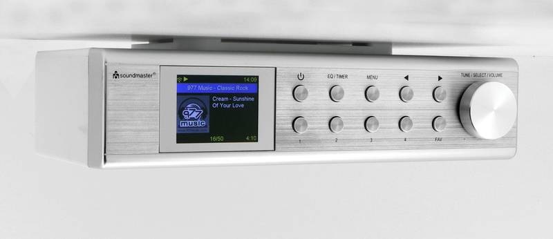 Internetový rádioprijímač s DAB+ Soundmaster IR1500SI strieborný Internetový rádioprijímač s DAB+ Soundmaster IR1500SI strieborný