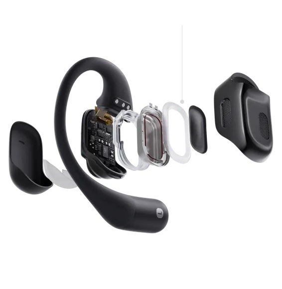 Slúchadlá Shokz OpenFit béžová Shokz OpenFit