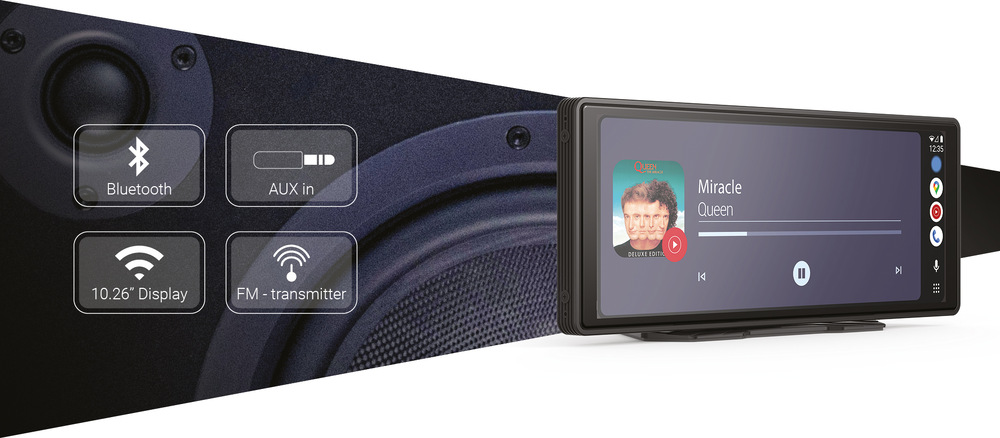 Cez aplikáciu Navitel DVR Center je možné displej NAVITEL DS810 pohodlne ovládať a nastavovať aj na diaľku