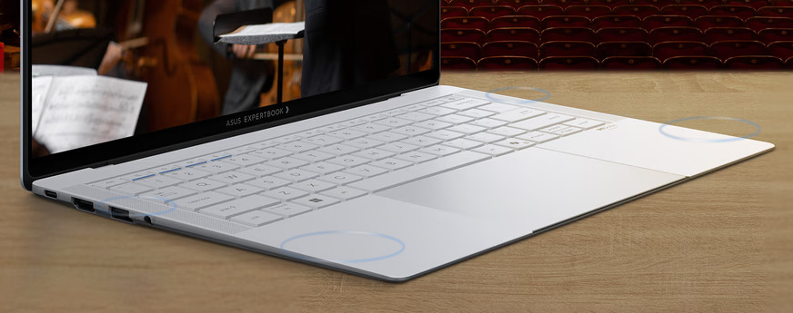 Asus ExpertBook Ultra prináša špičkové audio so šiestimi reproduktormi