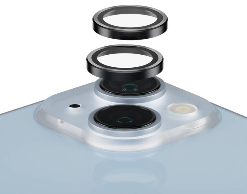 Ochranné sklo šošovky fotoaparátu PanzerGlass HoOps na Apple iPhone 14 /14 Plus Ochranné sklo šošovky fotoaparátu PanzerGlass HoOps na Apple iPhone 14 /14 Plus