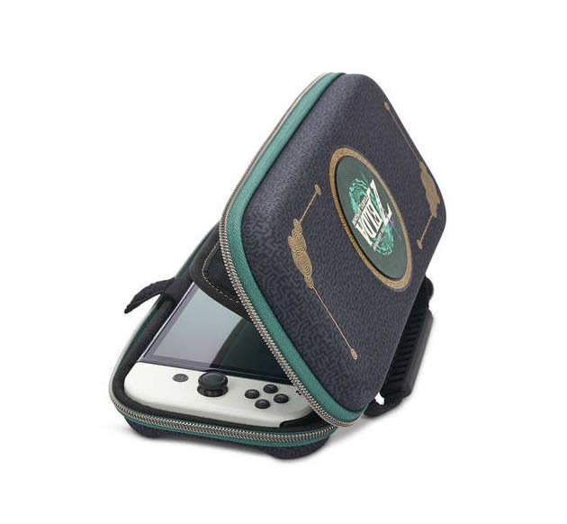 PowerA Protection pre Nintendo Switch / OLED / Lite - The Legend of Zelda: Tears of the Kingdom (NSCS0207-01), šedá/zelená