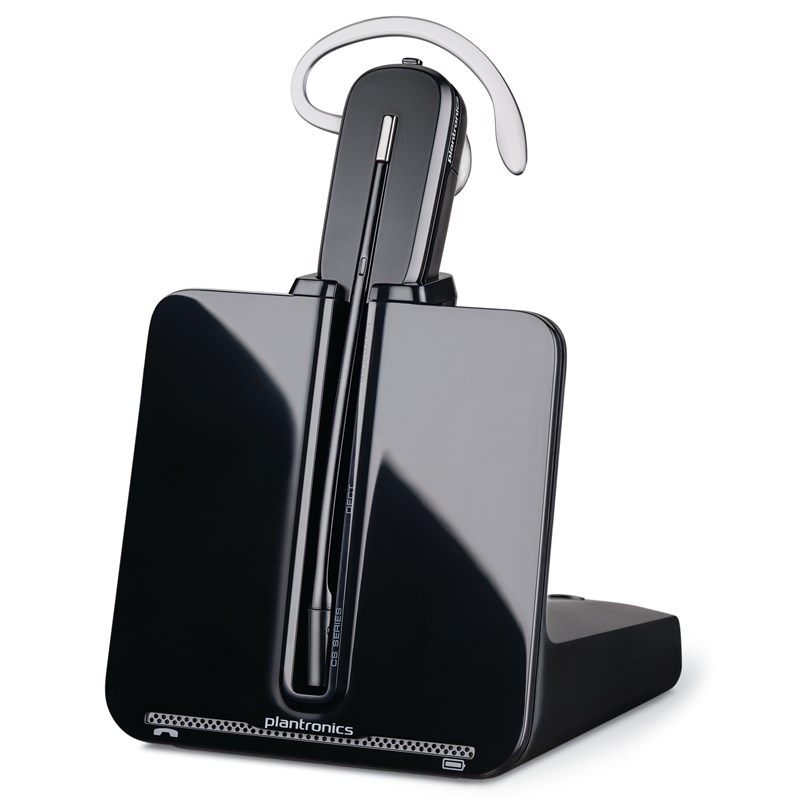 Headset HP Poly CS540, DECT, mono + mechanický zdvíhač HL10, 3 možnosti nosenia čierny