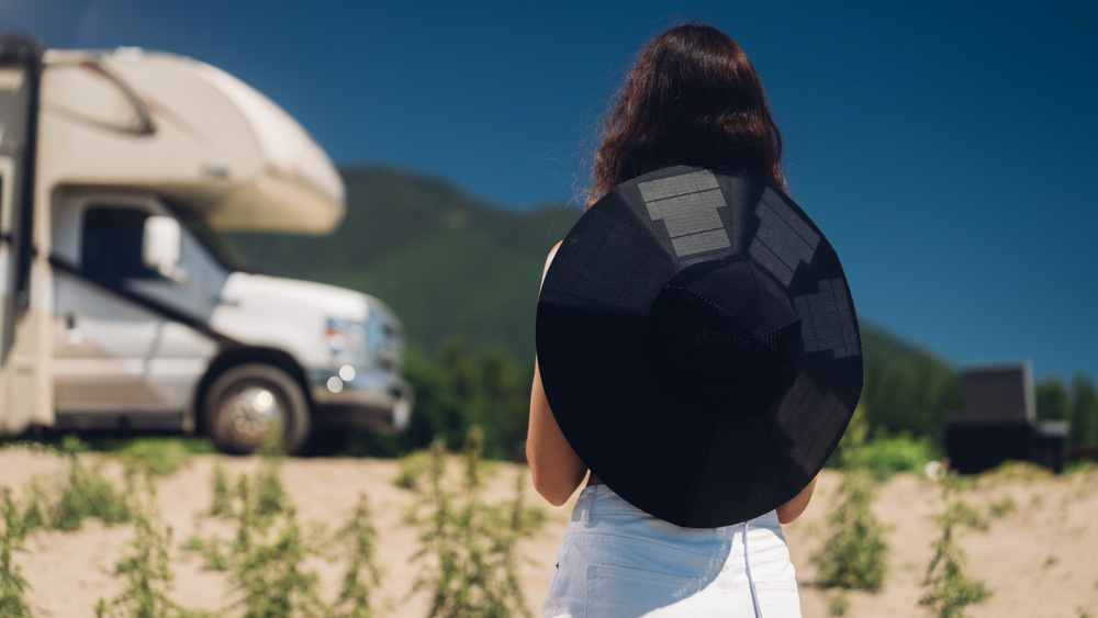 Solárny klobúk EcoFlow Power Hat M-L