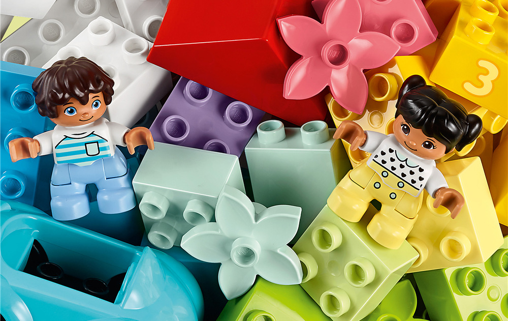 Stavebnica LEGO® DUPLO® 10913 Box s kostkami Kocky s číslami a známe predmety pomáhajú deťom spoznávať svet a rozvíjať základné zručnosti pri hre