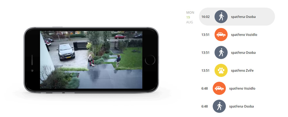 IP kamera Netatmo Smart Outdoor Camera with Siren čierna IP kamera Netatmo Smart Outdoor Camera with Siren čierna