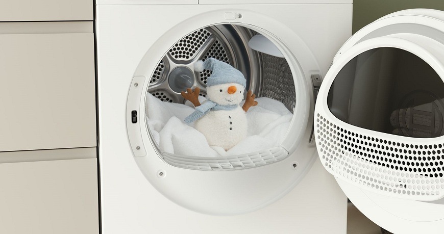 Sušička Bosch funkcia Cool Dry - zníženie teploty pri sušení
