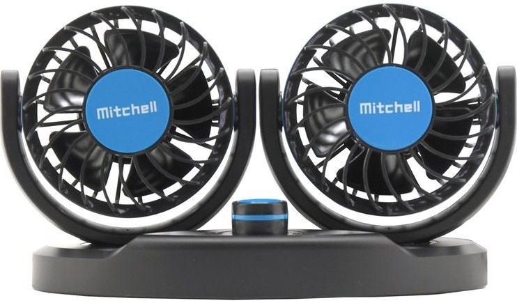 Ventilátor Compass MITCHELL DUO 2x85mm 12V
