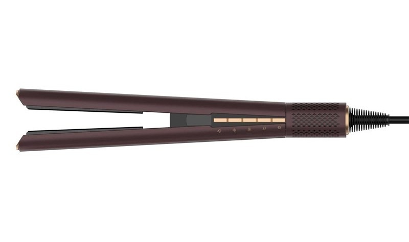 Žehlička 2 v 1 Garett Beauty AeroGlow, hnedá farba.