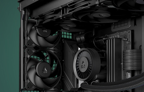 Arctic Cooling P14 Pro PST ponúka inteligentnú reguláciu otáčok podľa záťaže