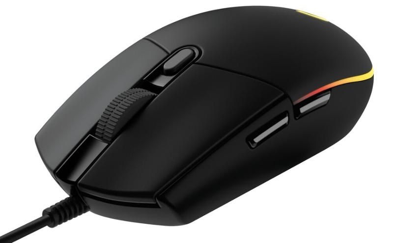 Myš Logitech G203 Lightsync čierna