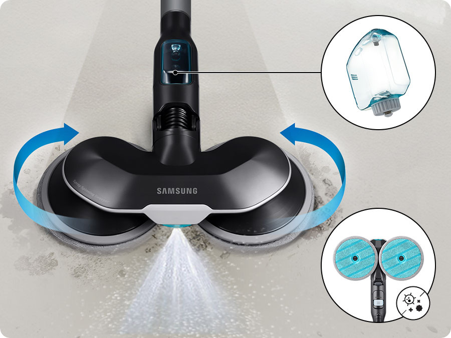Tyčový vysávač Samsung JET 95 premium VS20C954FTB/GE čierny Tyčový vysávač Samsung JET 95 premium VS20C954FTB/GE čierny