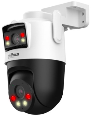 IP kamera Dahua P3D-3F-PV, PTZ, Wi-Fi, 3+3 Mpix, 2,8, 6mm, krytie IP66, IR až 30m - čierna